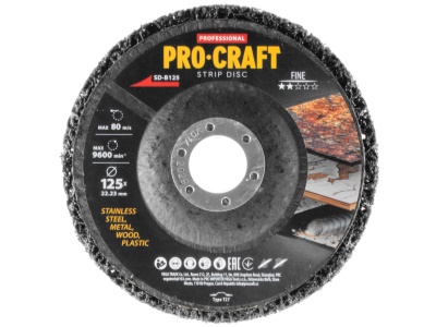 Kotouč brusný Clean & Strip Procraft SD-B125