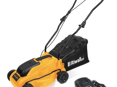 Riwall PRO RALM 3320i set - akumulátorová travní sekačka + 1x 4Ah baterie + 1x nabíječka 20 V