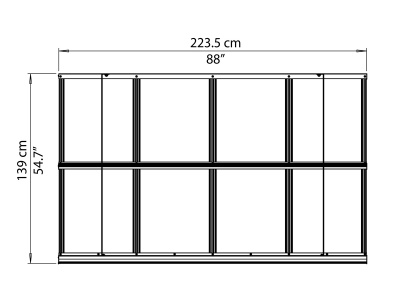 Palram - Canopia Herald 2230 - vchodová stříška