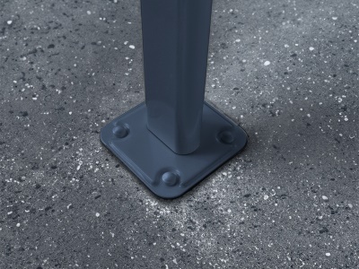 Palram - Canopia Capri 4200 antracit 3 x 4,25 - hliníková (montovaná) pergola