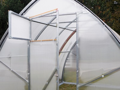 Zahradní polykarbonátový skleník KIN STRELKA 4x3m PC 4mm