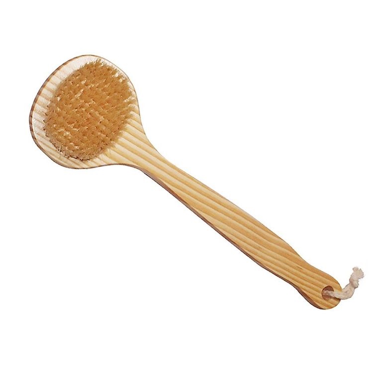 Masážní kartáč s dlouhou rukojetí