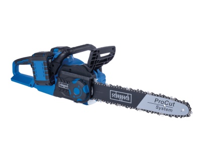 Scheppach BC-CS355DUO-X-SET XL2 - 2x20 V IXES aku řetězová pila + 2x 4Ah baterie + duální nabíječka 4,5 A