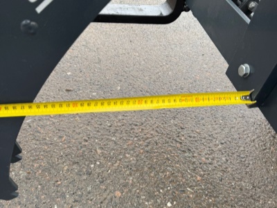 Paletizační vidle malé WPM SNR 1000 + hydr. přidržovač klád