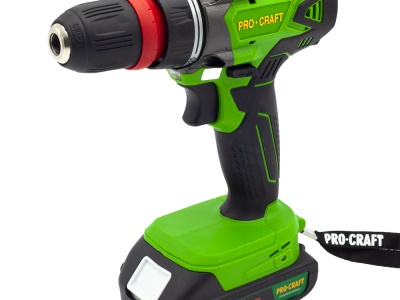 Aku vrtací šroubovák Procraft PA18DFRbb