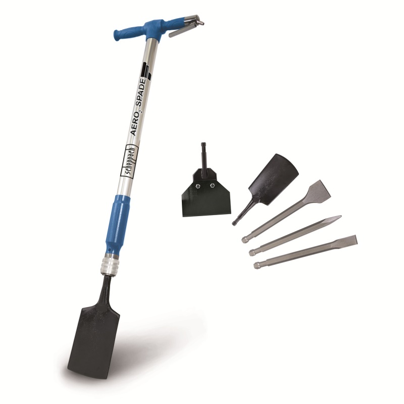 Scheppach AERO 2 SPADE - pneumatický multifunkční nástroj 5 v 1