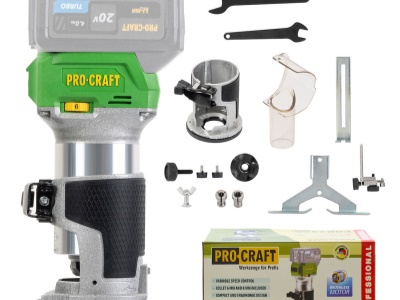 Aku frézka horní Procraft POB24 (bez baterie a nabíječky)