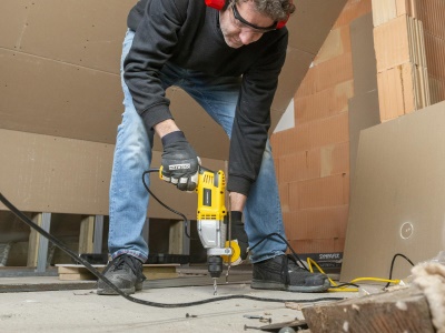 POWX0291 - El. Vrtačka s příklepem dvourychlostní 1 200 W