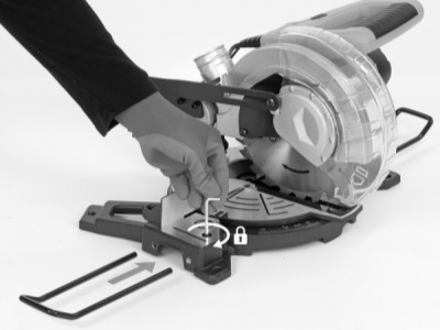 POWX075700 - Pokosová pila 1 500W / 210mm