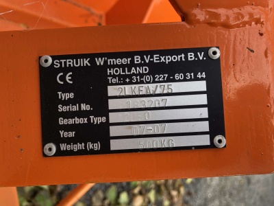 Osekávač cibulové natě Struik 2LKFA/75