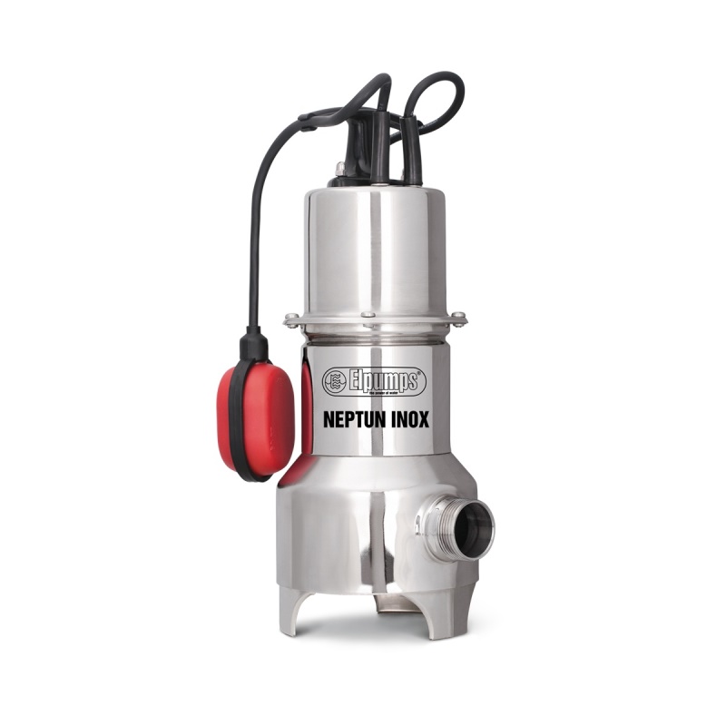 Elpumps NEPTUN INOX - kalové čerpadlo do septiku s volným průtokem