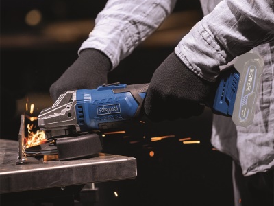 Scheppach C-AG125-X - 20 V IXES aku úhlová bruska (bez baterie a nabíječky)