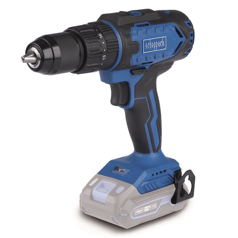 Scheppach C-CD45-X - 20 V IXES aku příklepový vrtací šroubovák (bez baterie a nabíječky)