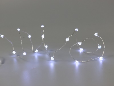 Struna svítící 20 LED diamant