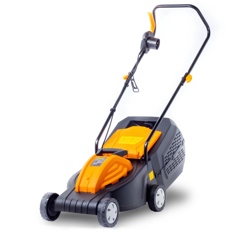 Riwall PRO REM 3210i - elektrická travní sekačka 2 v 1 s indukčním motorem