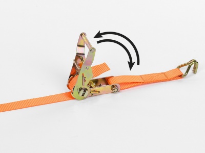 KRTH40805 - Upínací popruh ráčnový s háky 480kg / 5m HIGH QUALITY