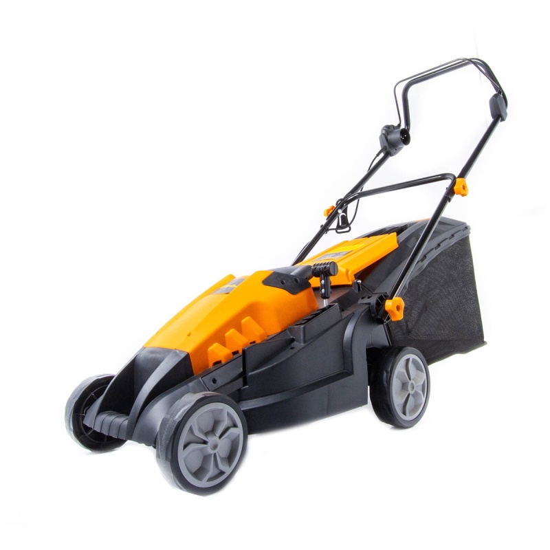 Riwall PRO - PL REM 3816i - elektrická travní sekačka s indukčním motorem 2 v 1