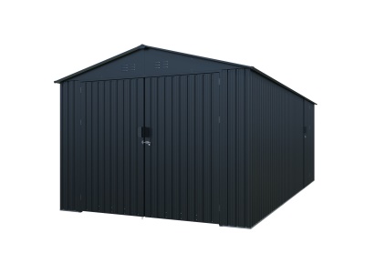 Riwall PRO RMCG 20x10 Anthracite - kovová garáž 3 x 6 m se sedlovou střechou Antracit