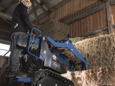 Scheppach MKL 730 - pásový smykový nakladač