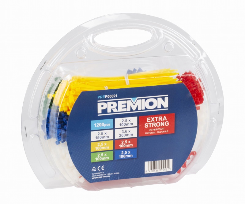 PREP00021 - Stahovací pásky MULTI COLOR barevné 1200ks