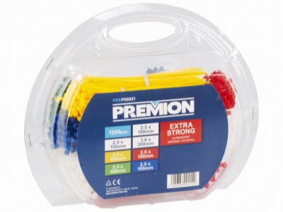 PREP00021 - Stahovací pásky MULTI COLOR barevné 1200ks
