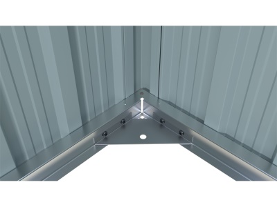 Riwall PRO RMCG 20x13 Anthracite - kovová garáž 3,8 x 6 m se sedlovou střechou Antracit