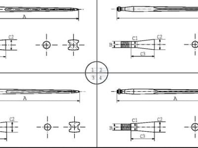 Hrot čelního nakladače Sonarol 810 mm