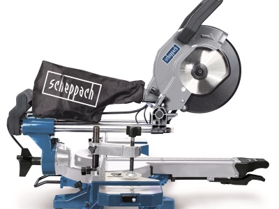 Scheppach HM 90 MP - dvourychlostní multifunkční pokosová pila s potahem a laserem