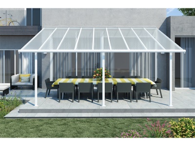 Palram - Canopia Sierra 5400 bílá 3 x 5,46 - hliníková (montovaná) pergola