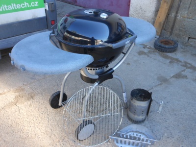 Gril Weber One-Touch Deluxe zahradní gril  GBS 57 cm