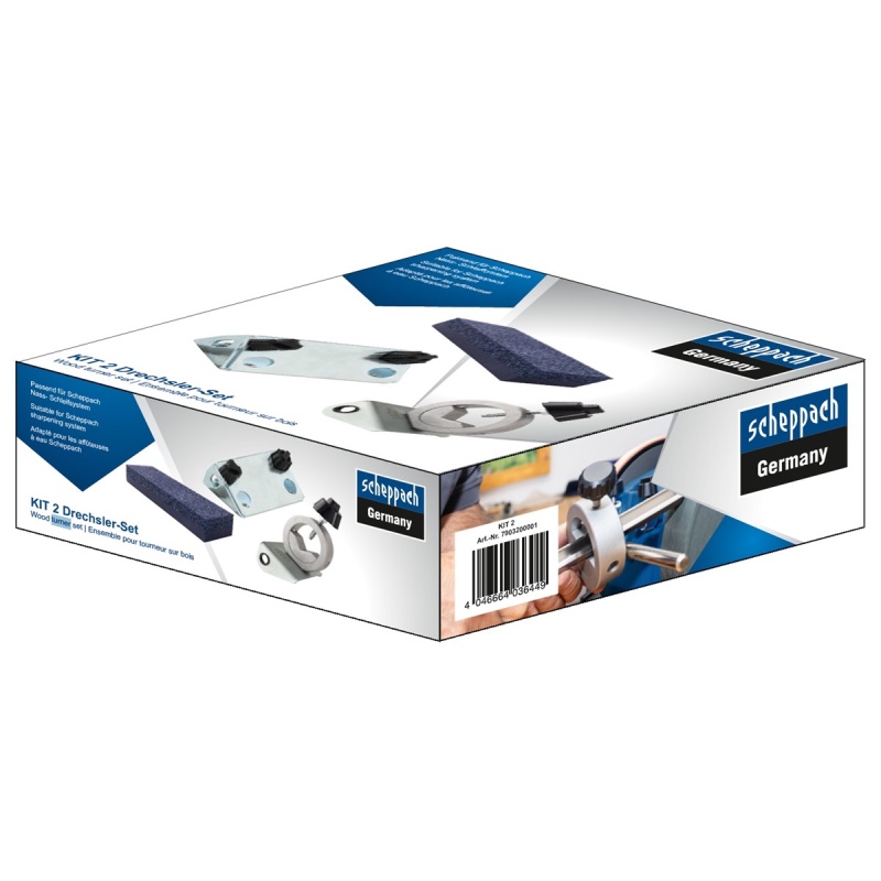 Scheppach KIT 2 - sada na ostření speciálních nástrojů