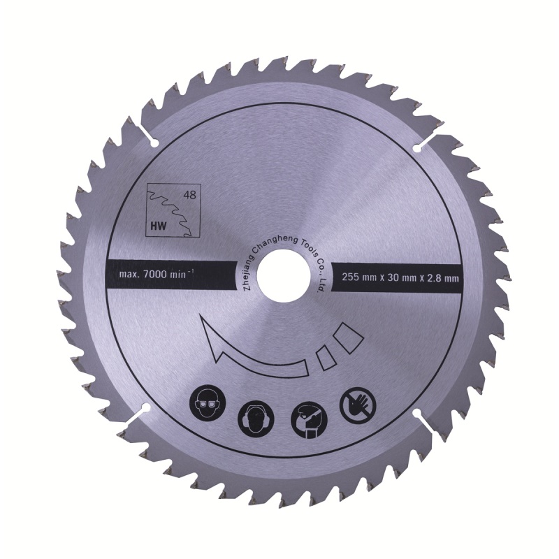 Scheppach Pilový kotouč TCT ( 255 x 30 x 2,8 mm, 48 Z ) - pro HS 105 / HM 254