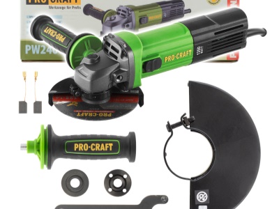 Bruska úhlová Procraft PW2400ES, 125mm