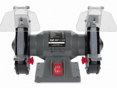 POWE80080 - Dvoukotoučová bruska 150W