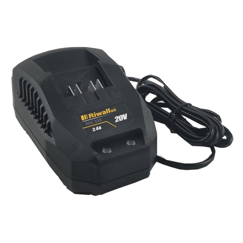 Riwall PRO RAC 220 - nabíječka pro aku baterie 20 V (2,4 A)