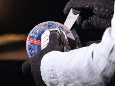 Scheppach C-AG125-X - 20 V IXES aku úhlová bruska (bez baterie a nabíječky)