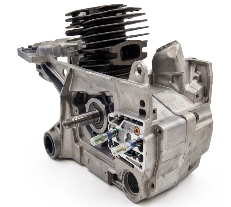 Motorová sestava (klikový hřídel + CPG) pro řetězovou pilu Procraft