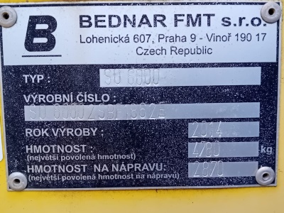 Kompaktor BEDNAR SO 6000