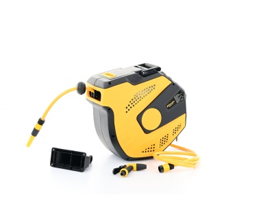 Riwall PRO RWHR 27 SET - samonavíjecí buben se zahradní hadicí 27 m a příslušenstvím