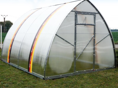 Zahradní polykarbonátový skleník KIN STRELKA 8x3m PC 4mm