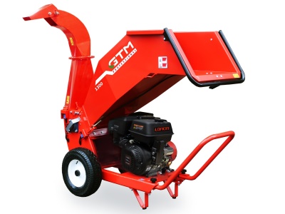 GTM GTS 1300 GE TO - benzínový drtič dřeva s elektrostartem a otočným komínem