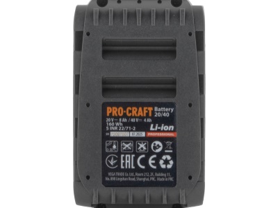 Baterie akumulátorová Procraft 20/40