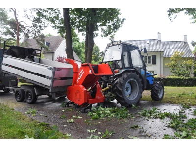 GTM GTS 1800 PTO - drtič dřeva s pohonem na hřídel