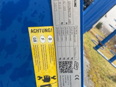 Prutové brány Köckerling GRASMASTER 600