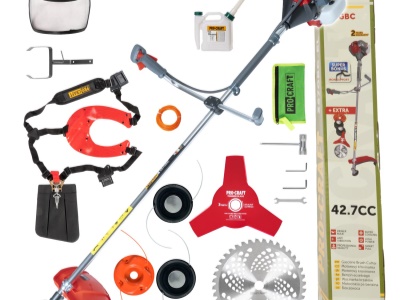 Benzínový křovinořez Procraft 357GBC