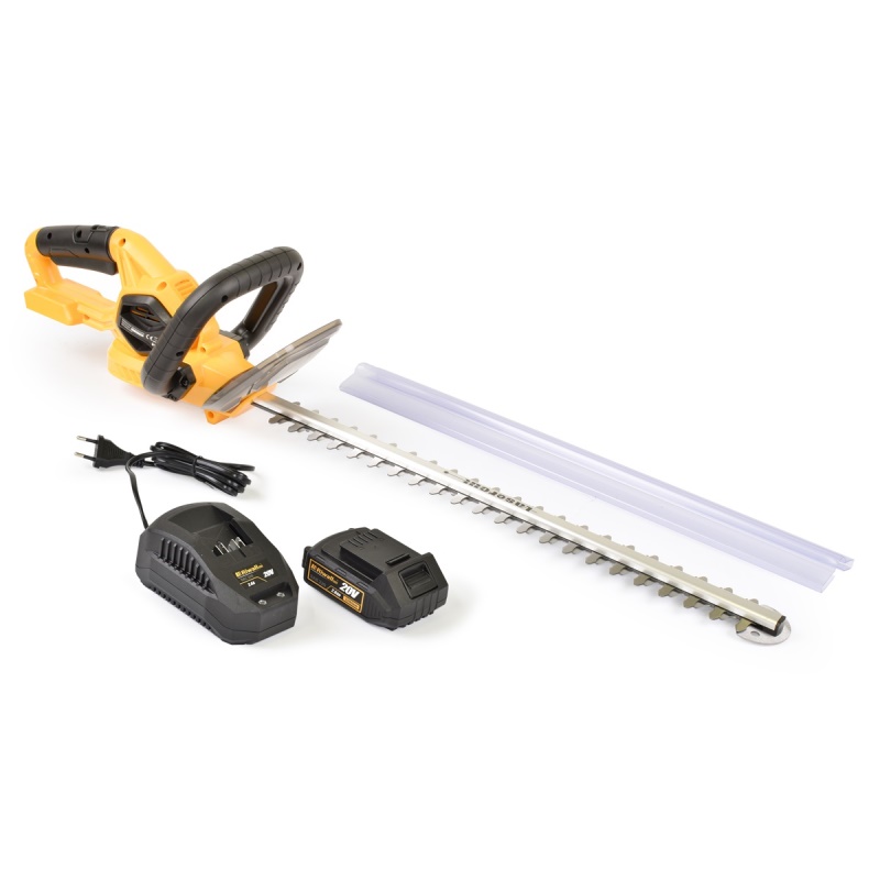 Riwall PRO RAHT 5220 SET - plotostřih s aku motorem + 2Ah baterie + nabíječka 20 V