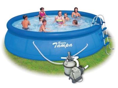 Bazén Tampa 4,57x1,22 m + Písková Filtrace Sand 4 SET ( 2 kart.)