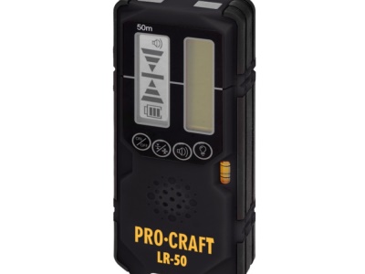 Laserový přijímač Procraft LR-50 pro zelený i červený paprsek