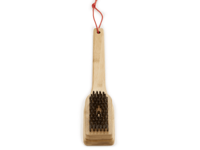 Weber Kartáč na čištění roštů s bambusovou rukojetí, 30 cm