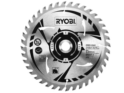 Ryobi CSB165A1 - pilový kotouč pr. 165/16mm, 40z. pro pily R18CS